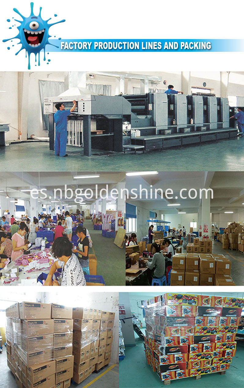 Línea de producción de fábrica y embalaje Factory Production Line And Packing